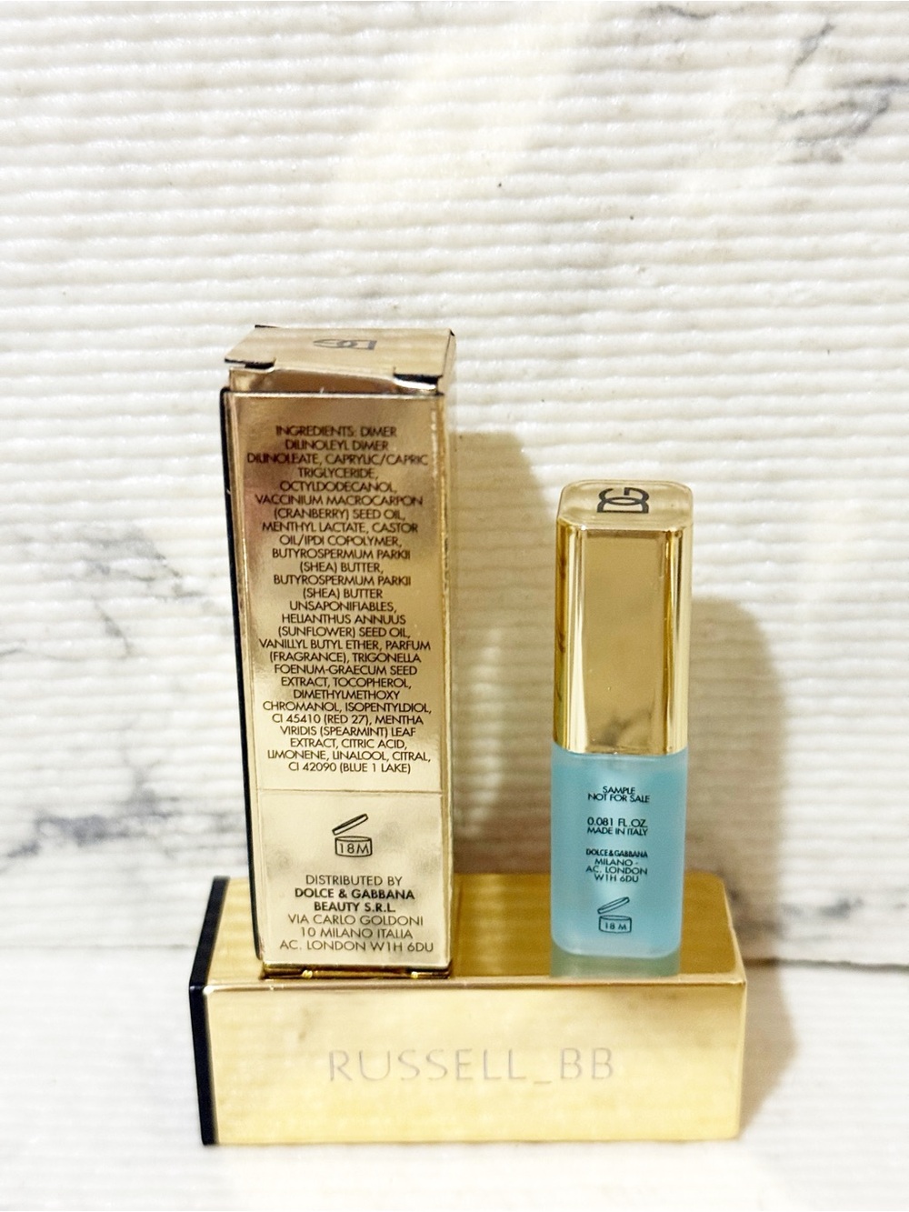Dolce & Gabbana Travel Duo: Mint Oil Lip Plumper & Mascara - Picture 8 of 14